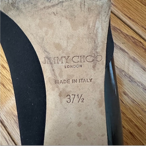 Jimmy Choo Black Bow High Heels - Picture 4 of 4